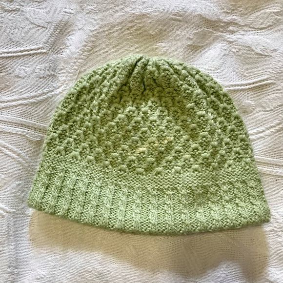 Obermeyer Green Beanie Ski Hat - Picture 2 of 2